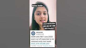 Results Dates Released - CSIR HRDG NET || NTA Official notification ||