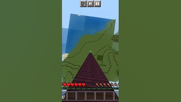 MLG in Slime block in Water bucket in 320 blocks #short #minecraft #YouTube #mlg #youtubeshorts