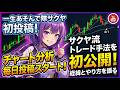 【4/1始動】サクヤ流トレード手法を初公開！なぜ今、毎日投稿を始めるのか？