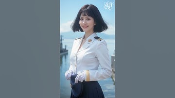 Navy Girl Uniforms from Each Country ep1 #navy #heroic