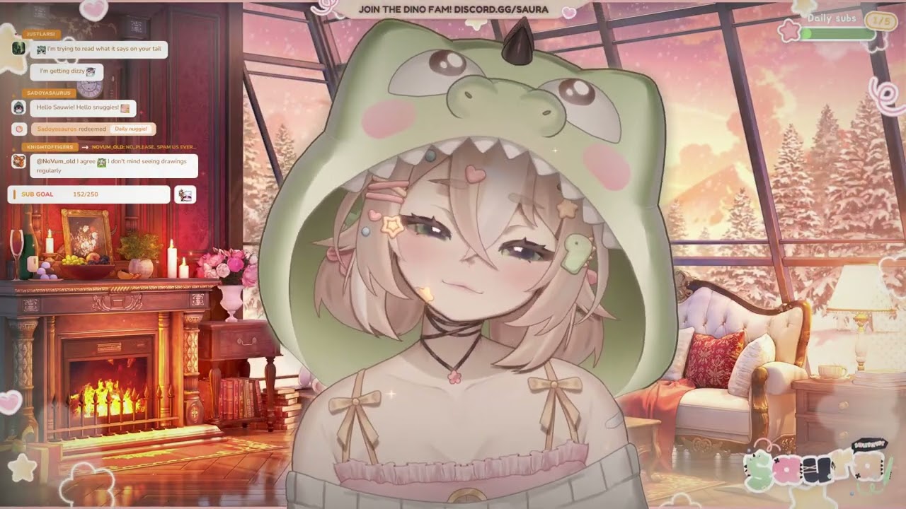 Cozy dino girl here to steal your dino nuggies 🦕 January 10th, 2026