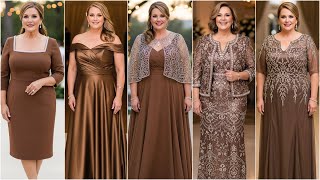 Chic Bronze Plus Size Mother of the Bride Dresses: Most Stylish Metallic Formal Wear Trends 2026 screenshot 5