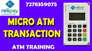 How to Activate Relipay micro Atm #Rnfi_micto_atm_training || Full Process