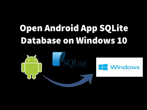 Browse SQLite Database on Windows 10