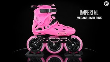 Powerslide Imperial Megacruiser 125 PINK Inline Skates