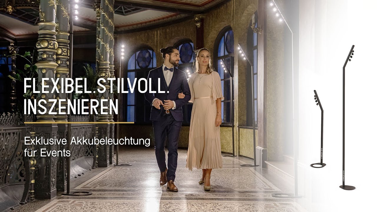 INNLED - Exklusive Akkubeleuchtung - Produktvideo