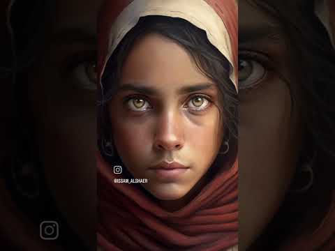 جمال العيون العربية     