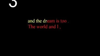 "Any Dream Will Do" karaoke-version with lyrics and beat-counting( Webber / Rice) "Any Dream Will Do" karaoke-version with lyrics and beat-counting( Webber / Rice)