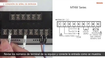 Autonics Tutorial : SERIE LE4S