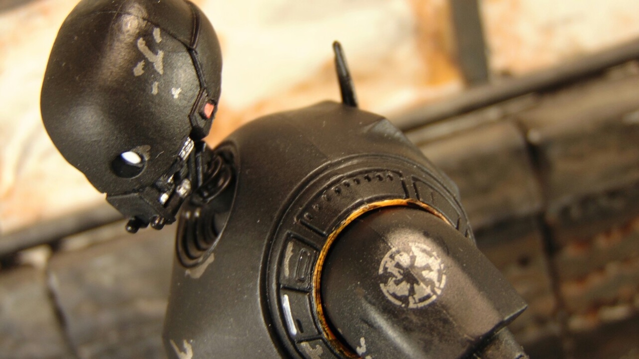 Black Series Star Wars k2SO finger review - YouTube