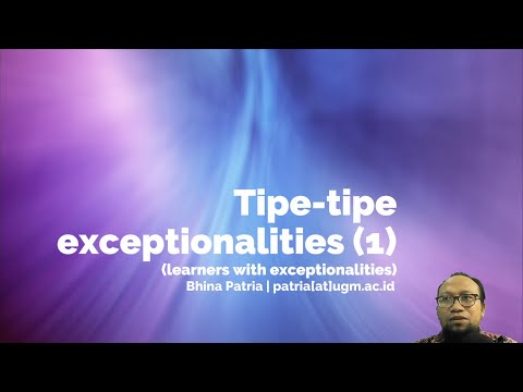 Video: Apa itu Exceptionalities?