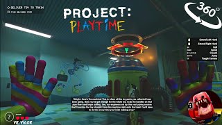 PROJECT PLAYTIME 360 #huggywuggy #poppy #360vr