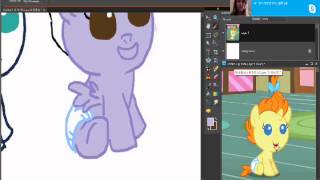 Speedpaint Photoshop~~Foals Requested by Rainbowdashalwaystyl on Deviantart