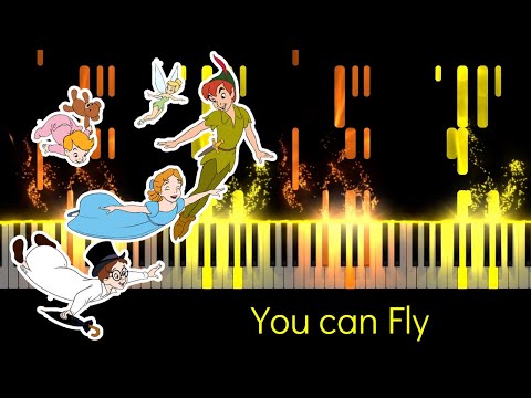 You Can Fly from Disney 's Peter Pan ( Piano Cover ) - Disney Piano Music