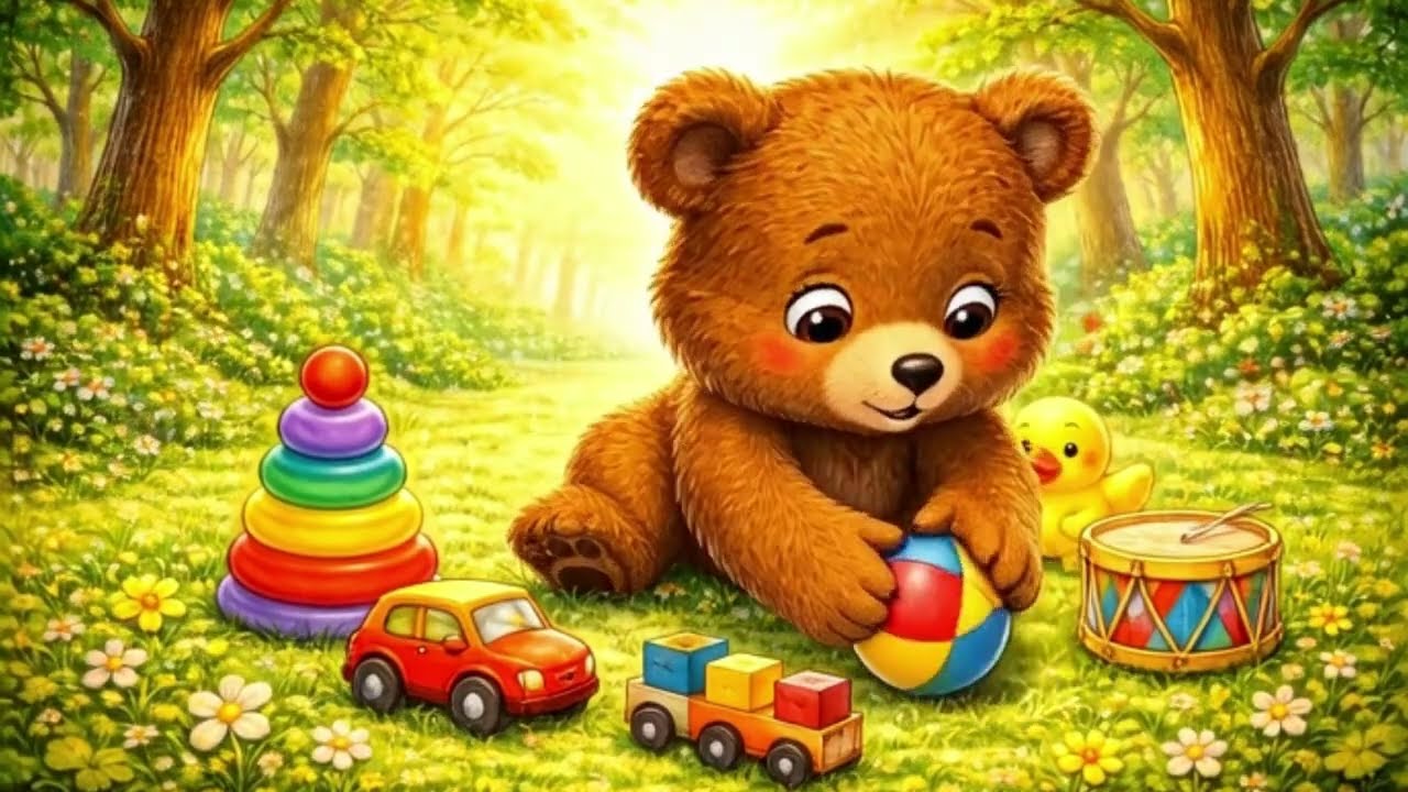 Բարի Փոքր Արջուկը 🧸 | Մանկական երգ կիսվելու մասին