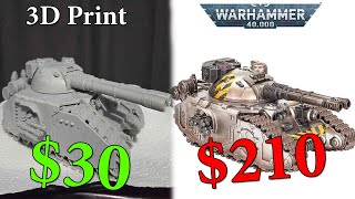 3D Printing Why Its Better Than Warhammer 40K