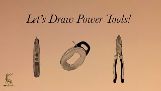 How To Draw  Three Easy Power Tool Exercises