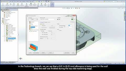 SolidCAM iMachining - GS Exercise #2 - Cutting Excess Material from Through Hole