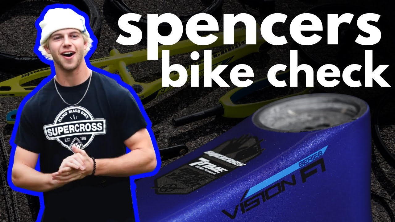 Spencer Coles Bike Check His NEW VISION F1! YouTube