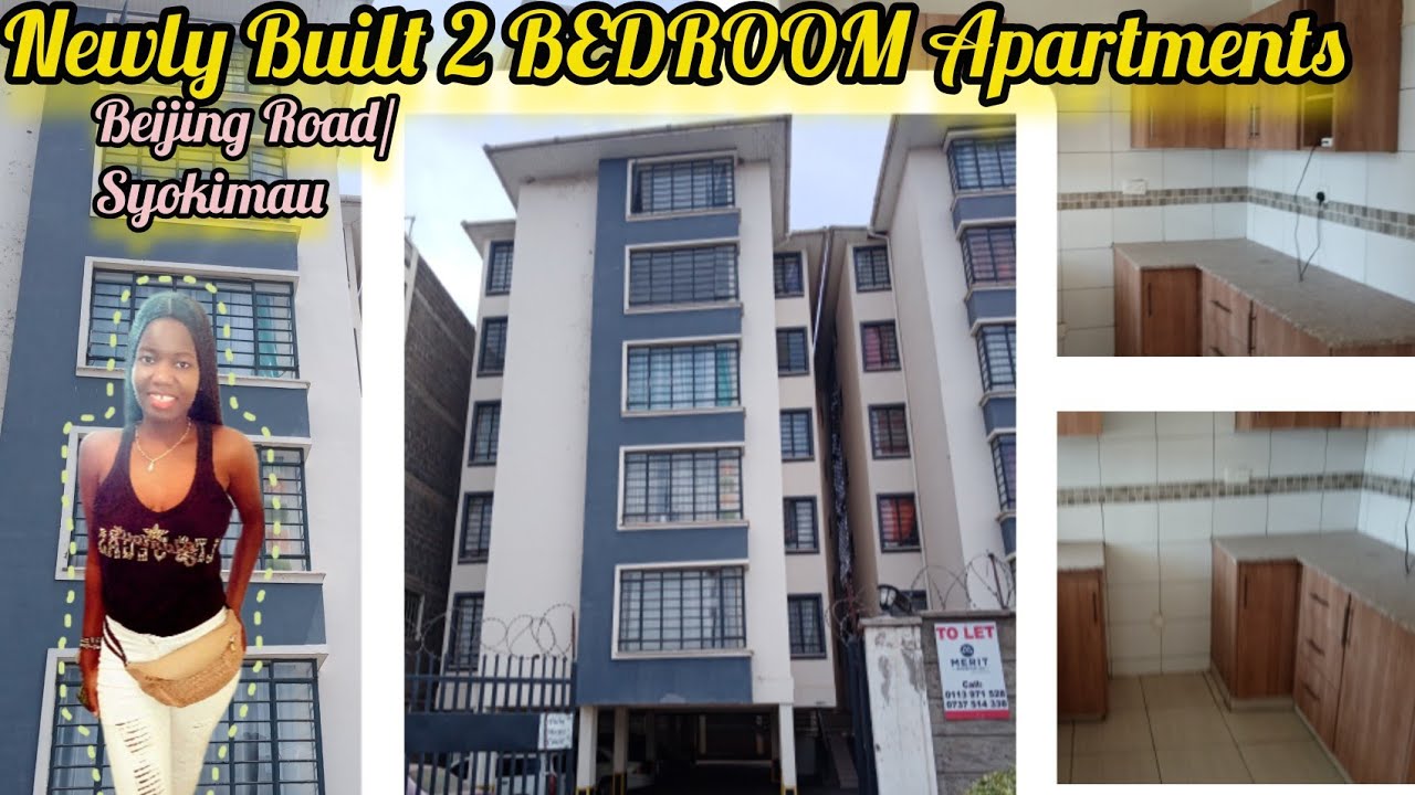 INSIDE  NEWLY BUILT Modern TWO BEDROOM APARTMENT Unit|Syokimau Mombasa  Along Road|Beyleemay Tv