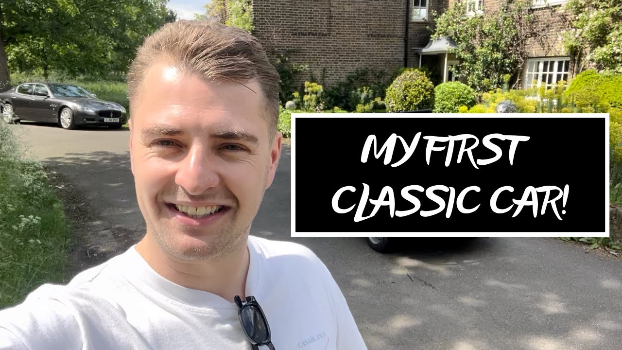 I bought my first classic car! But what is it... - YouTube
