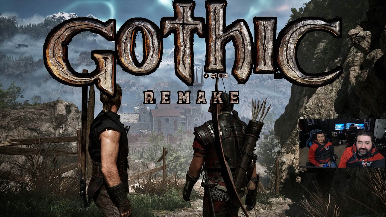 AngryJoe Plays GOTHIC over 25 Years Later! - The Adventures of AJ & OJ!
