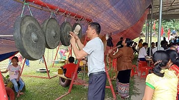 Đỉnh cao đánh cồng chiêng đổi tay - Dân tộc và Miền núi @dantocvamiennuivn