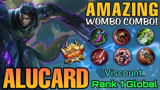 Amazing Wombo Combo Alucard Jungler META - Top 1 Global Alucard by Viscount. - Mobile Legends