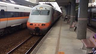 175次自強號礁溪站停車(4183次區間車待避)