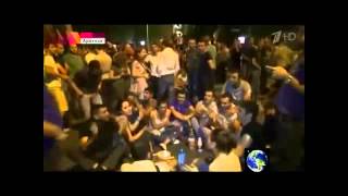 Россия вести 01 07 2015 Армения Ереван сегодня,митинги и забастовки