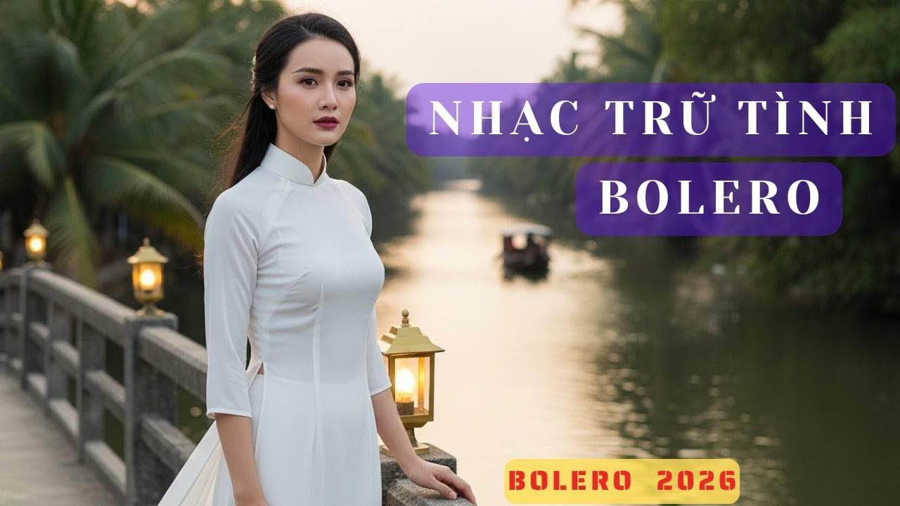 BOLERO – Nhạc Trữ Tình Hay Nhất 2026 – Bức Thư Chưa Gửi, Tiếng Đàn Đêm Vắng
