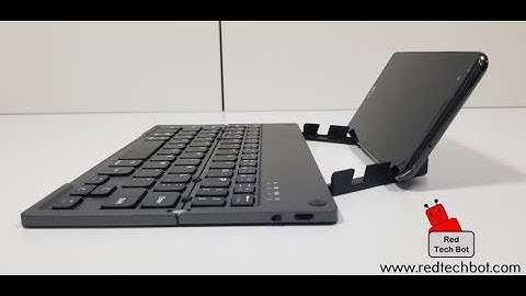 Foldable Keyboard Review Video (2018)