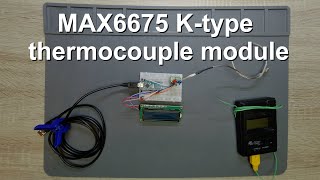 MAX6675 - K-type thermocouple module