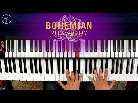 Bohemian Rhapsody QUEEN Piano Tutorial Notas Christianvib - YouTube