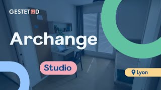 GESTETUD Résidence étudiante Archange visite virtuelle Studio 21 m²