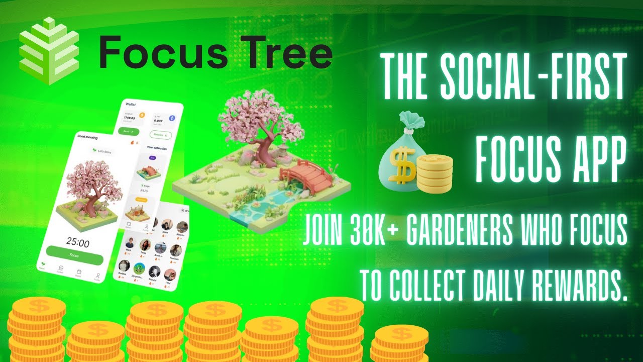 Focus Tree Free Airdrop || The new focus app for students 100% free ...