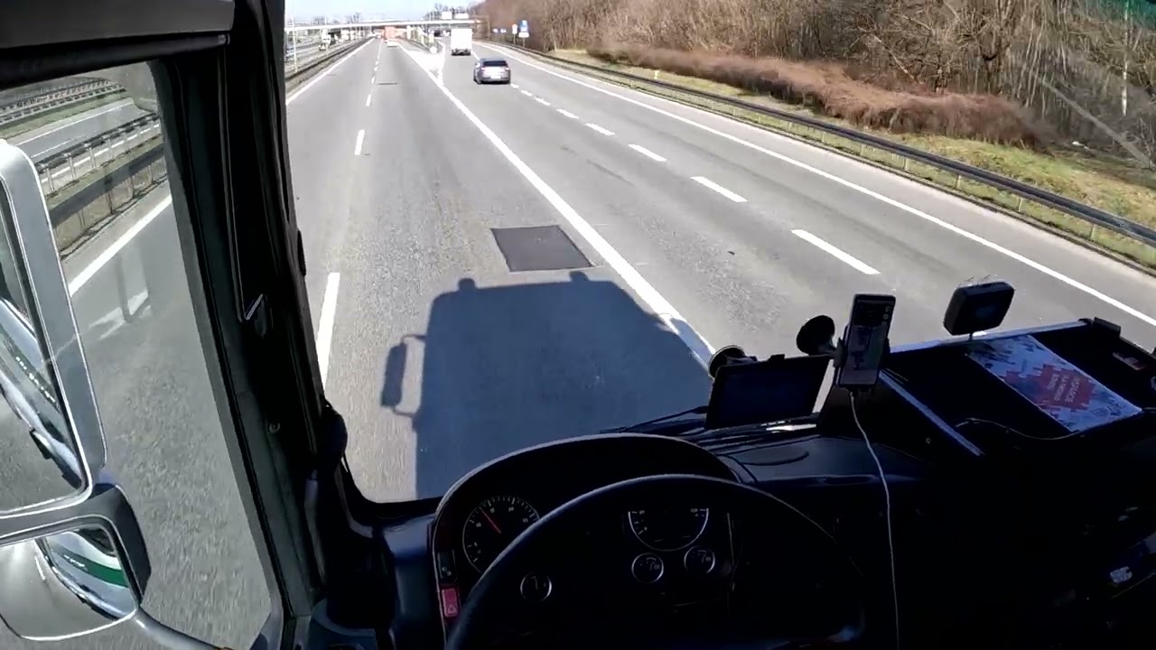 Przejazd przez Warszawę S8