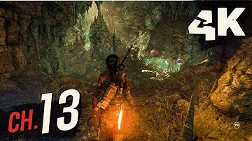 Rise of the Tomb Raider - [4K/60fps] (100%, Survivor) Walkthrough Part 13 - Tomb Exploration
