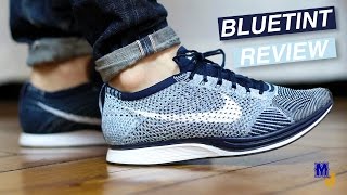 nike flyknit racer blue tint