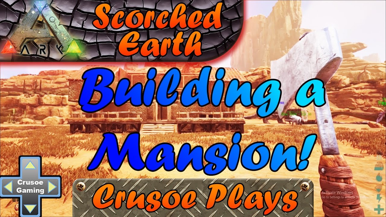 Ark: Scorched Earth - Adobe Mansion Building (Ark: Survival Evolved DLC ...
