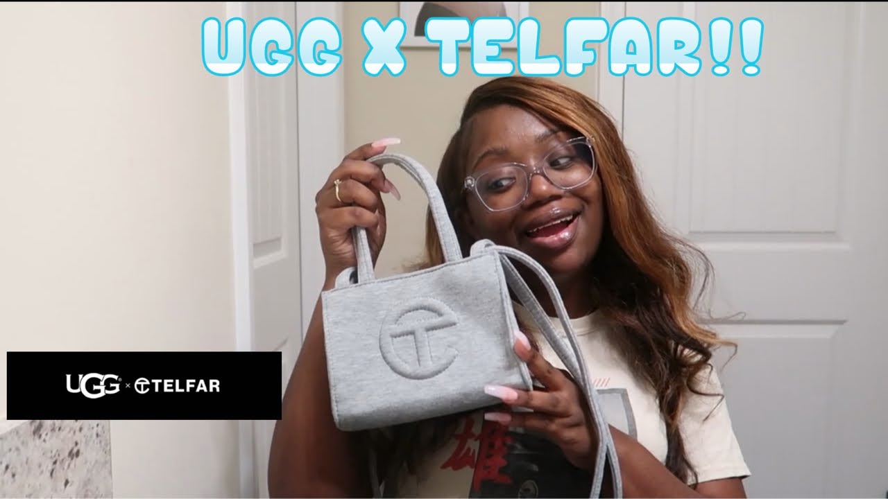 UGG X TELFAR (HEATHER GREY SMALL TOTE)