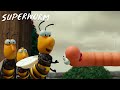 Superworm and Butterfly help the bees! @GruffaloWorld: Superworm