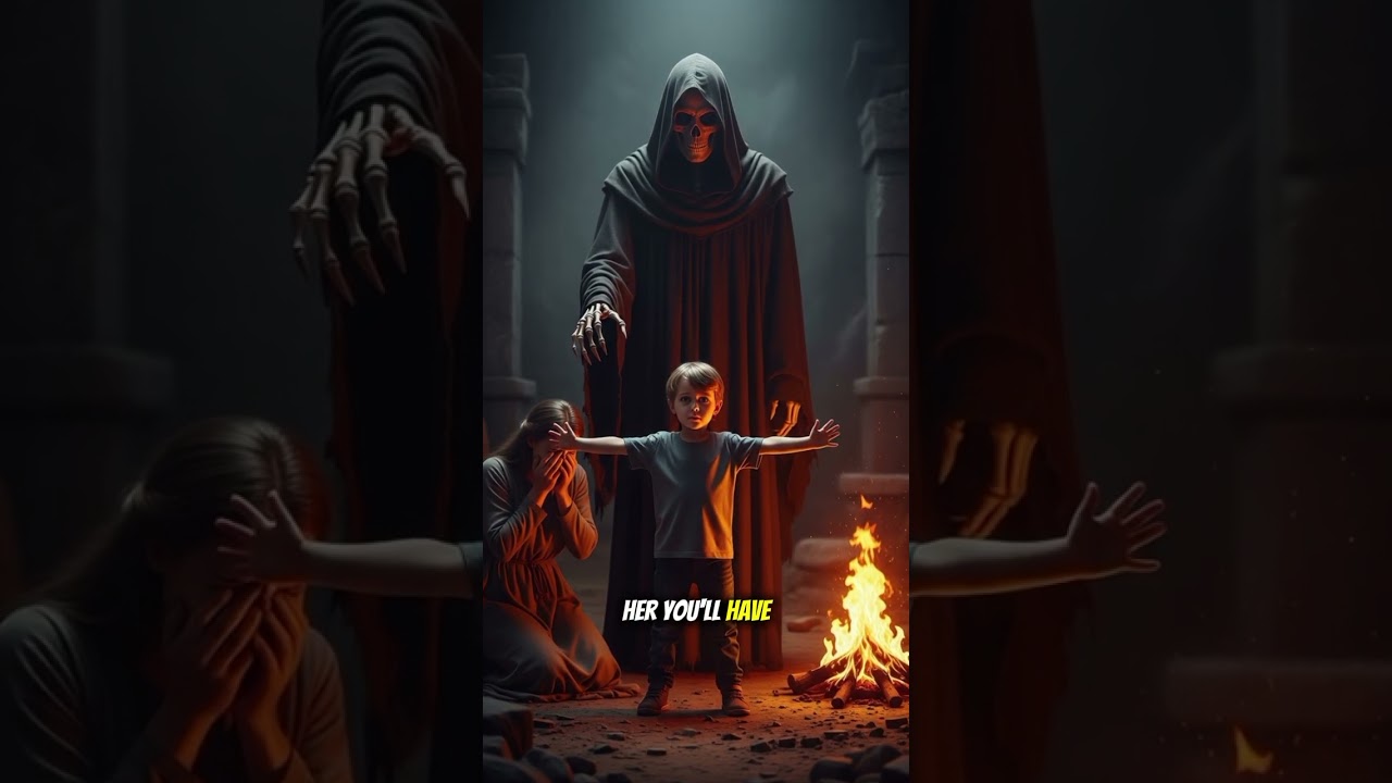 “The Brave Child vs Death | Ancient African Folktale of Strength and Wisdom”