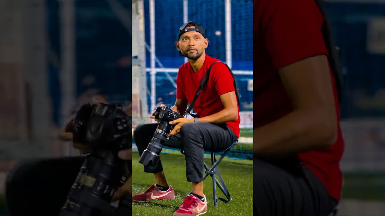 Sports photographer videographer content creator football outdoor nikon freelance side hustle