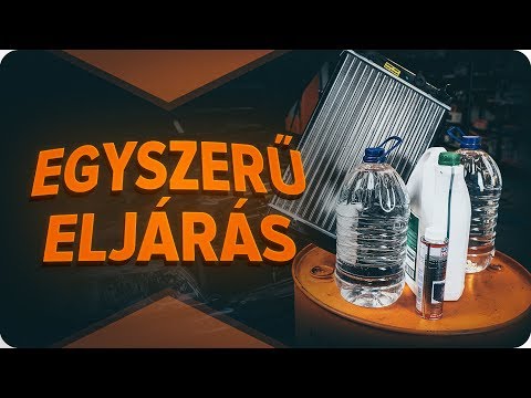 Videó: Hogyan lehet eltávolítani a motor hűtőfolyadék -foltjait?