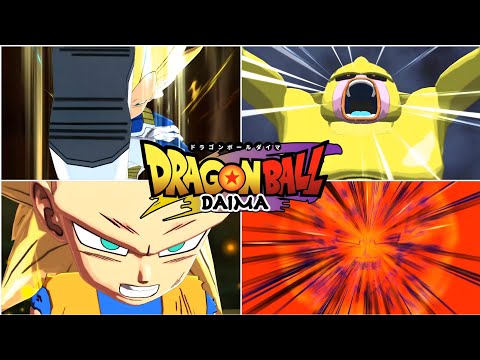 DAIMA Characters Special and Ultimate Moves Animation! 🔥 IN DRAGON BALL LEGENDS