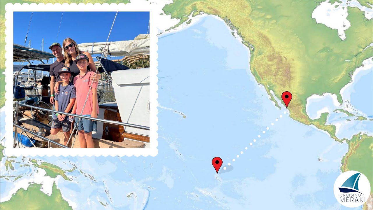Family Sails ACROSS the Pacific Pt 1 | Ep 100
