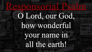 Thumbnail of [CANTOR] The Solemnity of the Most Holy Trinity  - Respond & Acclaim - June 12, 2022