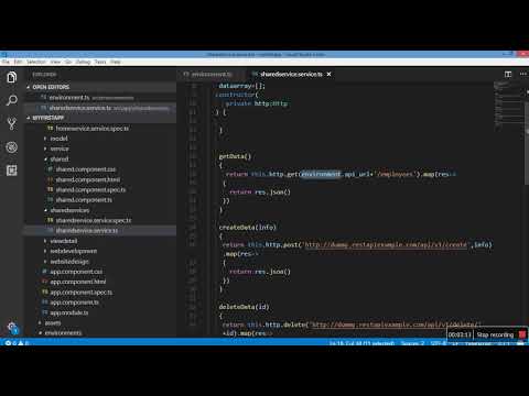 How to use Environment file | Angular-5  Video Tutorial-28 | Environment Angular-5