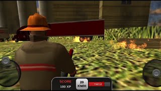 Firefighter Simulator 3D | Countryside (Dangerous Truck Parking) - E-One Cyclone screenshot 5